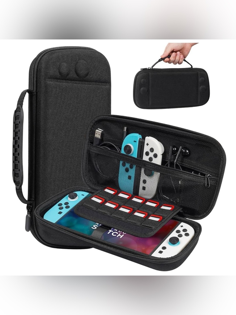 NEW Carrying Case for Nintendo Switch 2 -2025 Rugged Protective Travel Bag Cover